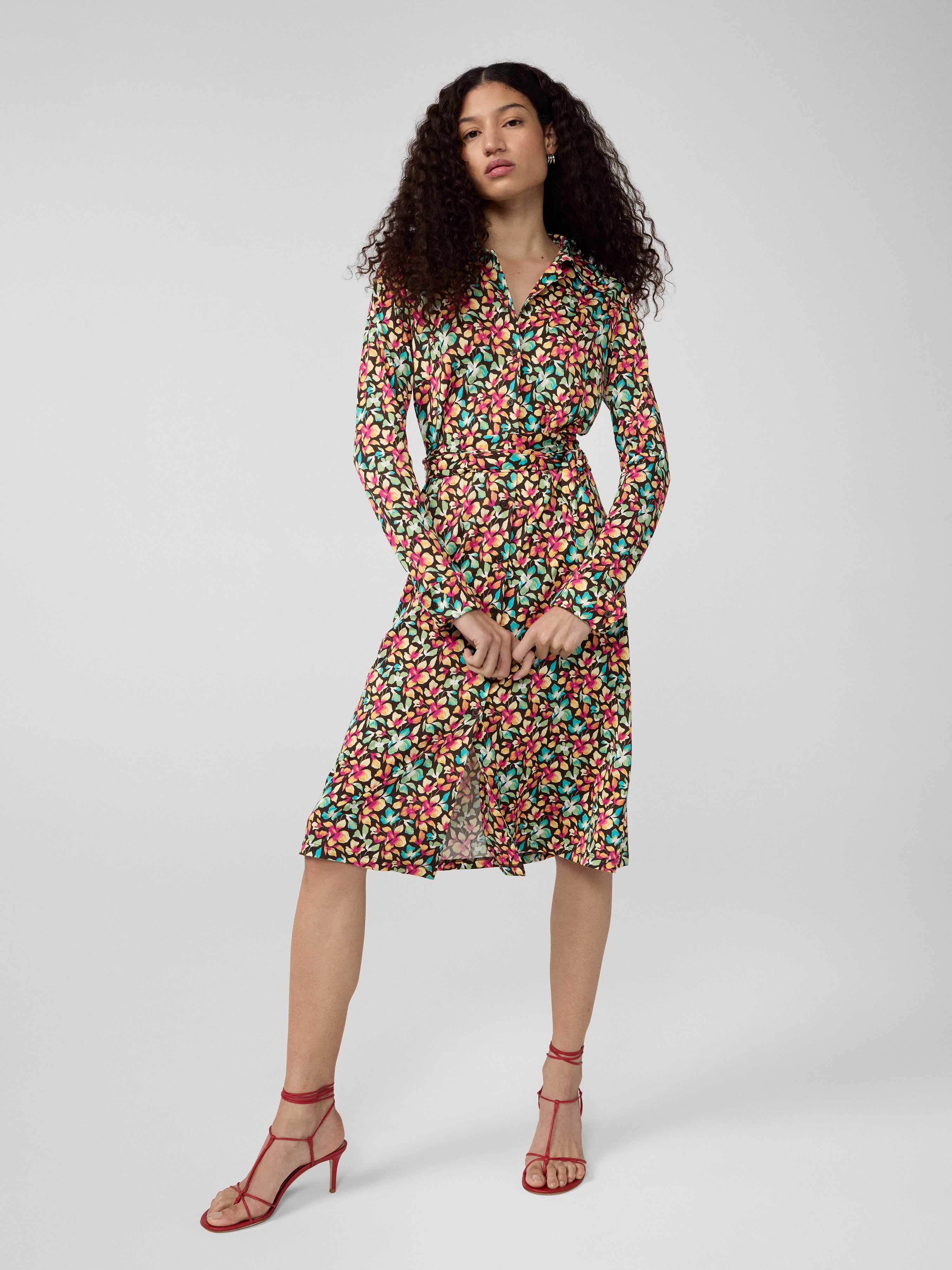 送料無料 美品 DIANE von FURSTENBERG シャツ ワンピース Diane Shirt Dress – Diane von Furstenberg