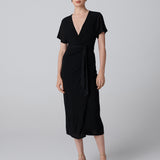 Paisley Wrap Dress