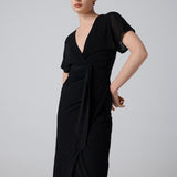Paisley Wrap Dress