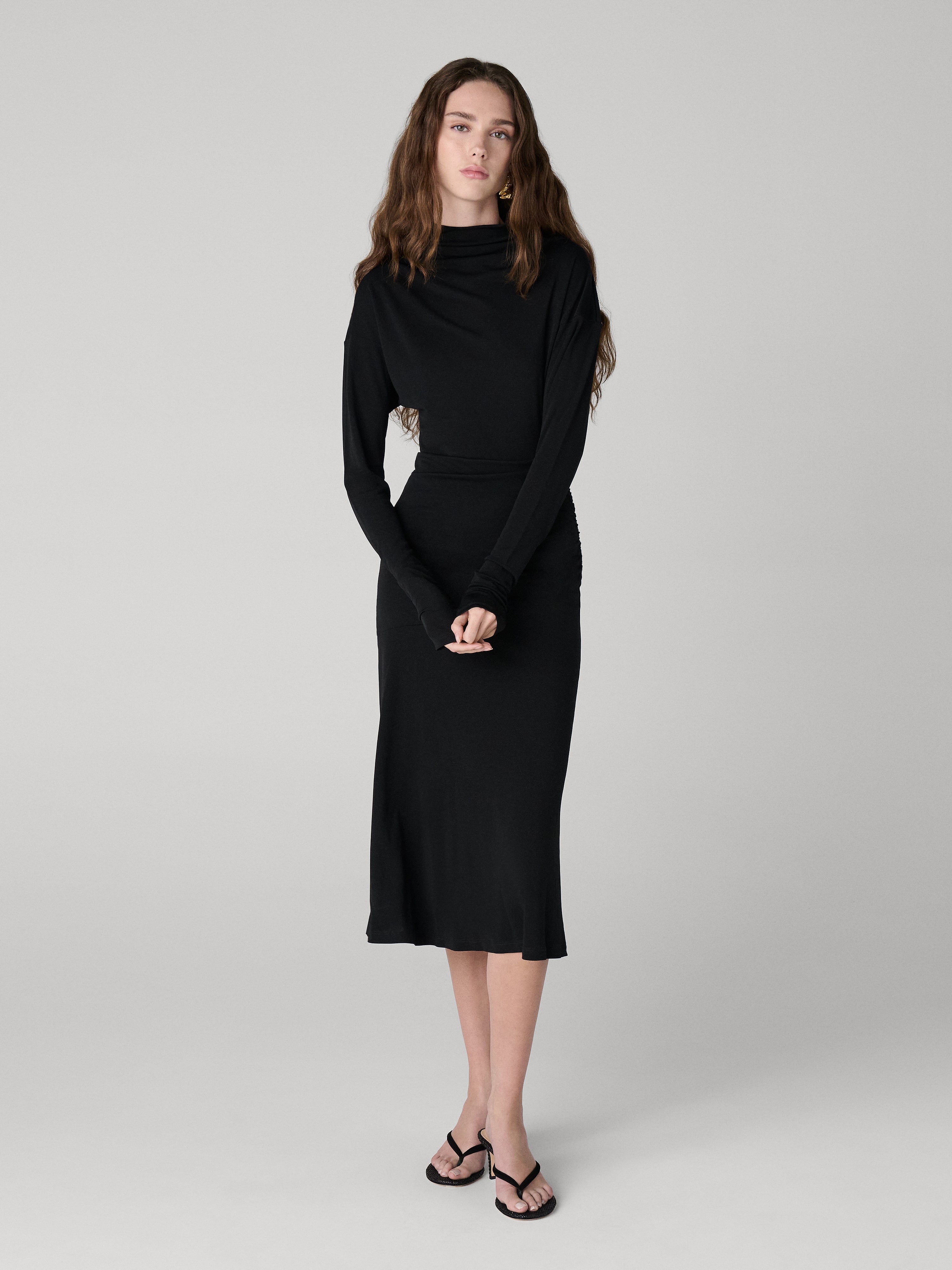 Diane Von Furstenberg Camille Dress - Black Diane Von Furstenberg Camille Dress - Black
