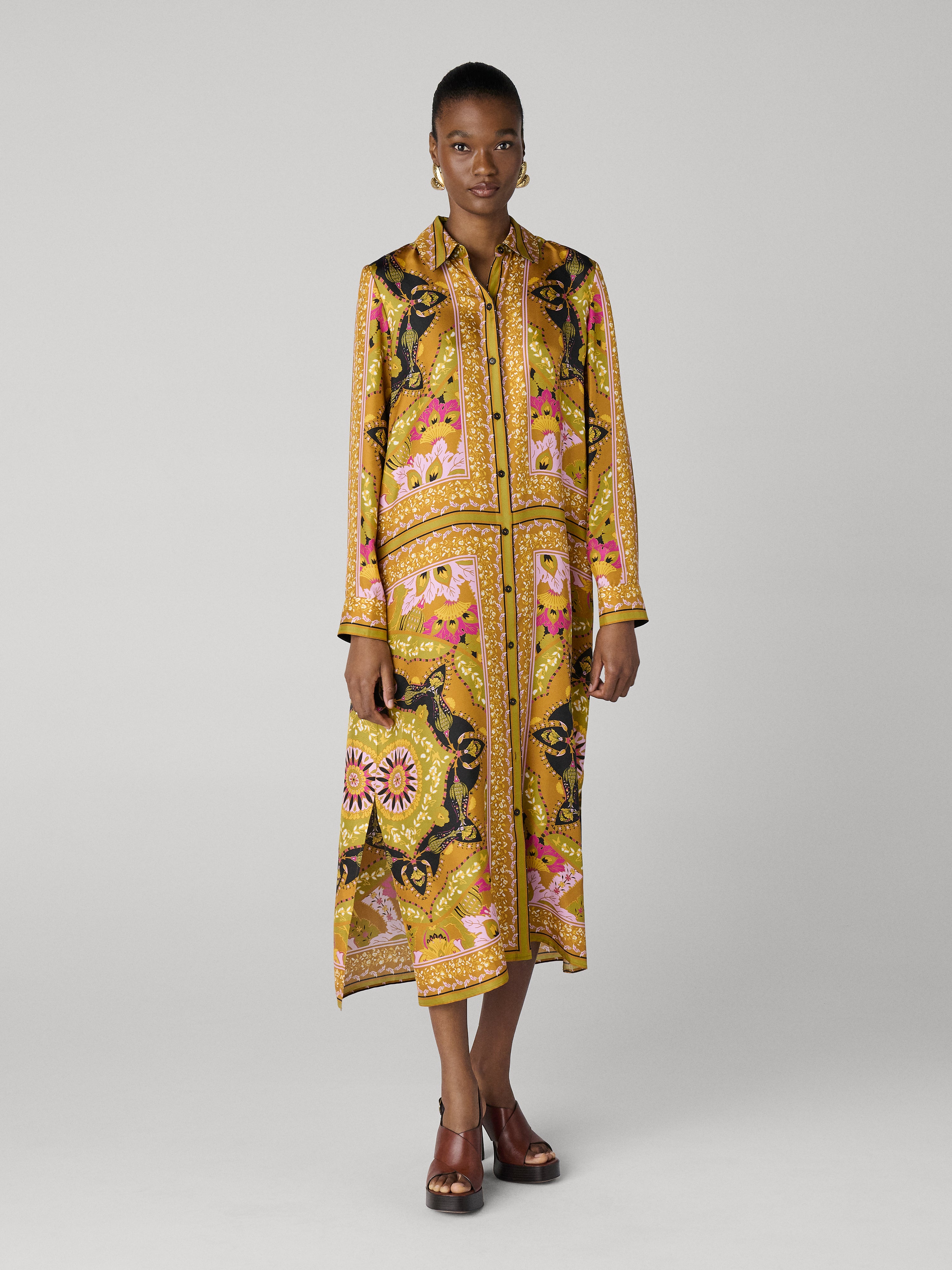 Carrie Silk Dress – Diane von Furstenberg