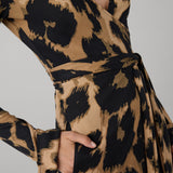 Antonia Silk Jersey Wrap Dress
