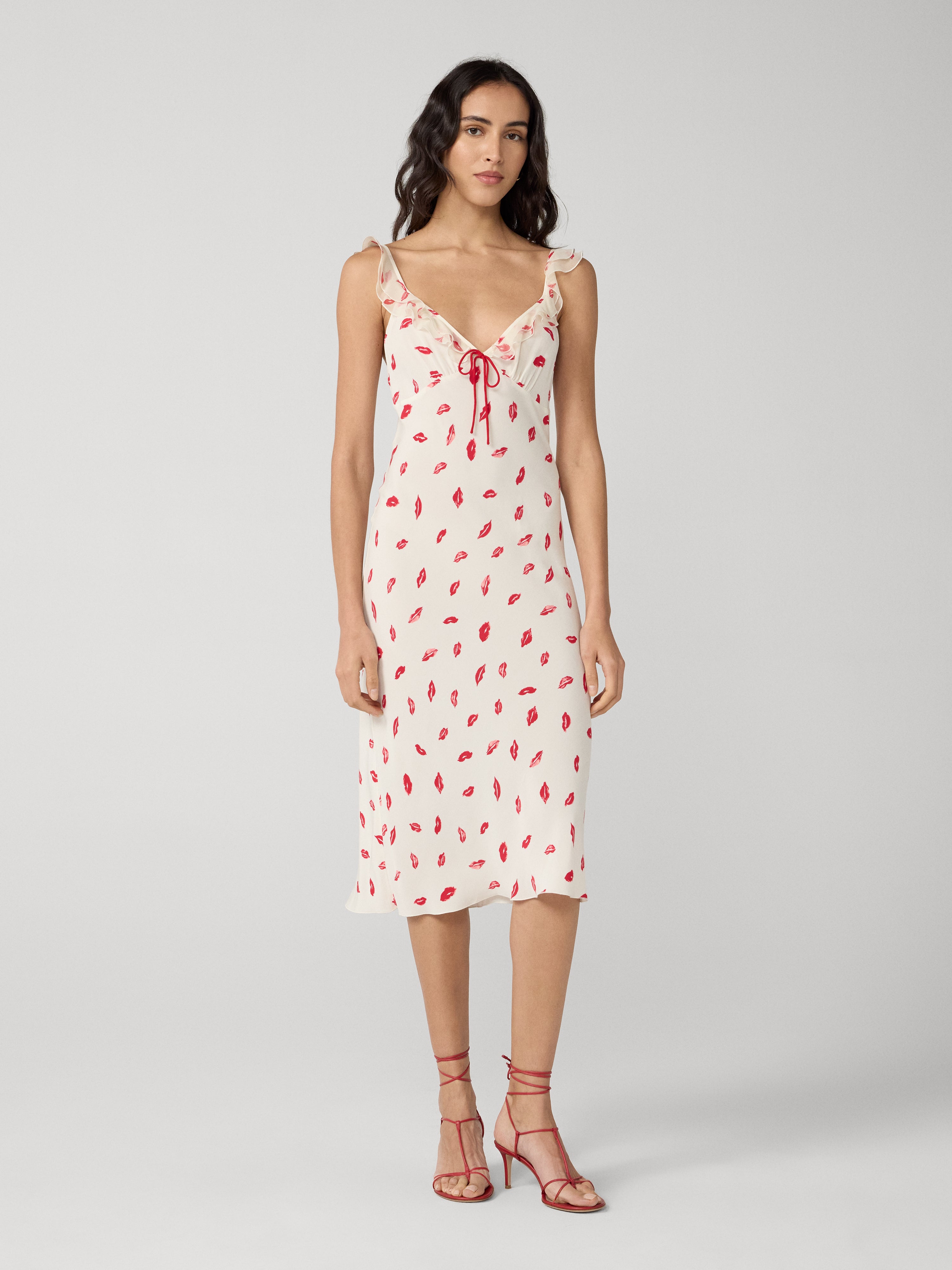 christina tulle midi dress Christina Dress – Diane von Furstenberg