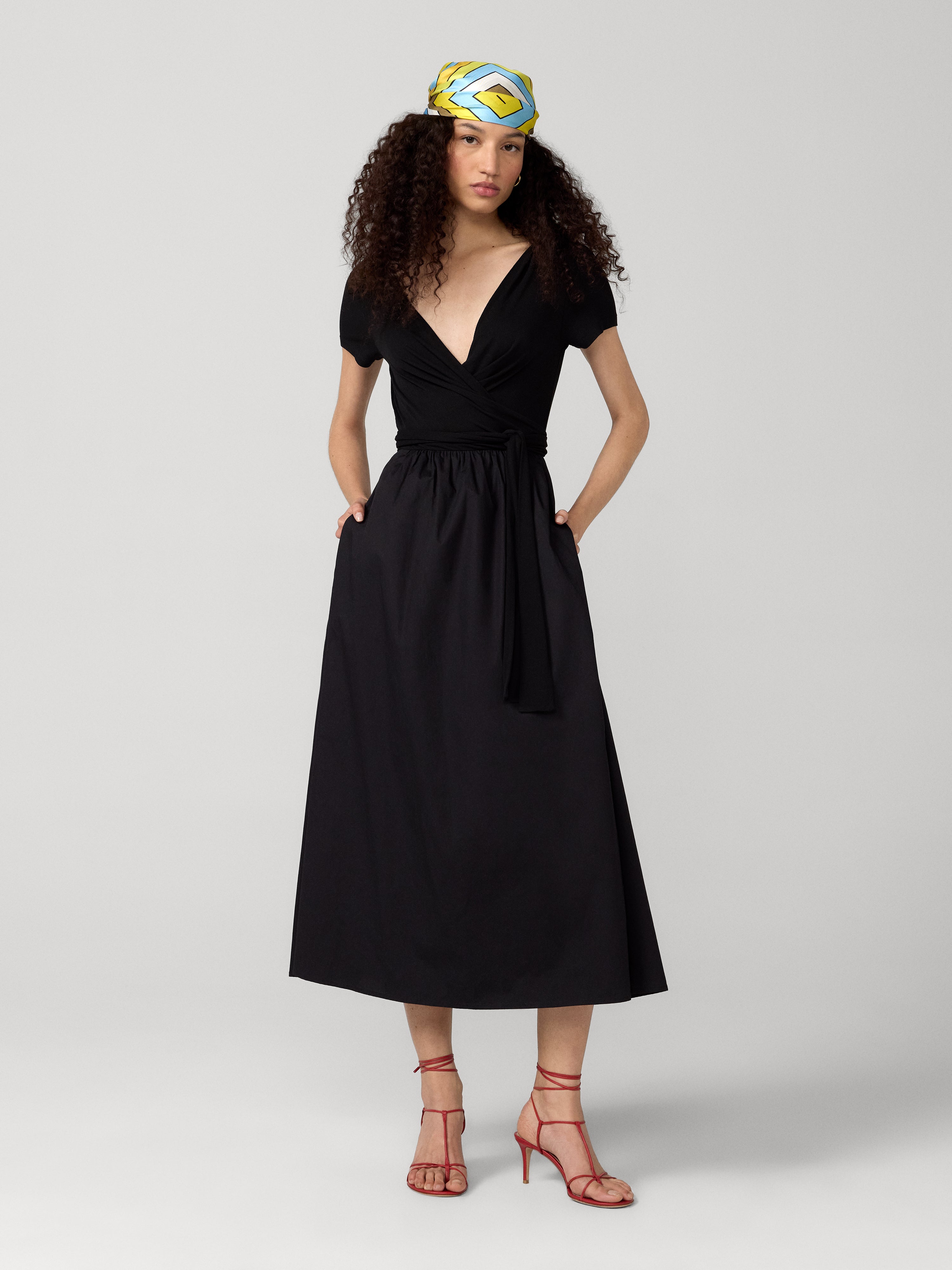 Diane von Furstenberg オフショルダーパーティードレス Elena Dress – Diane von Furstenberg