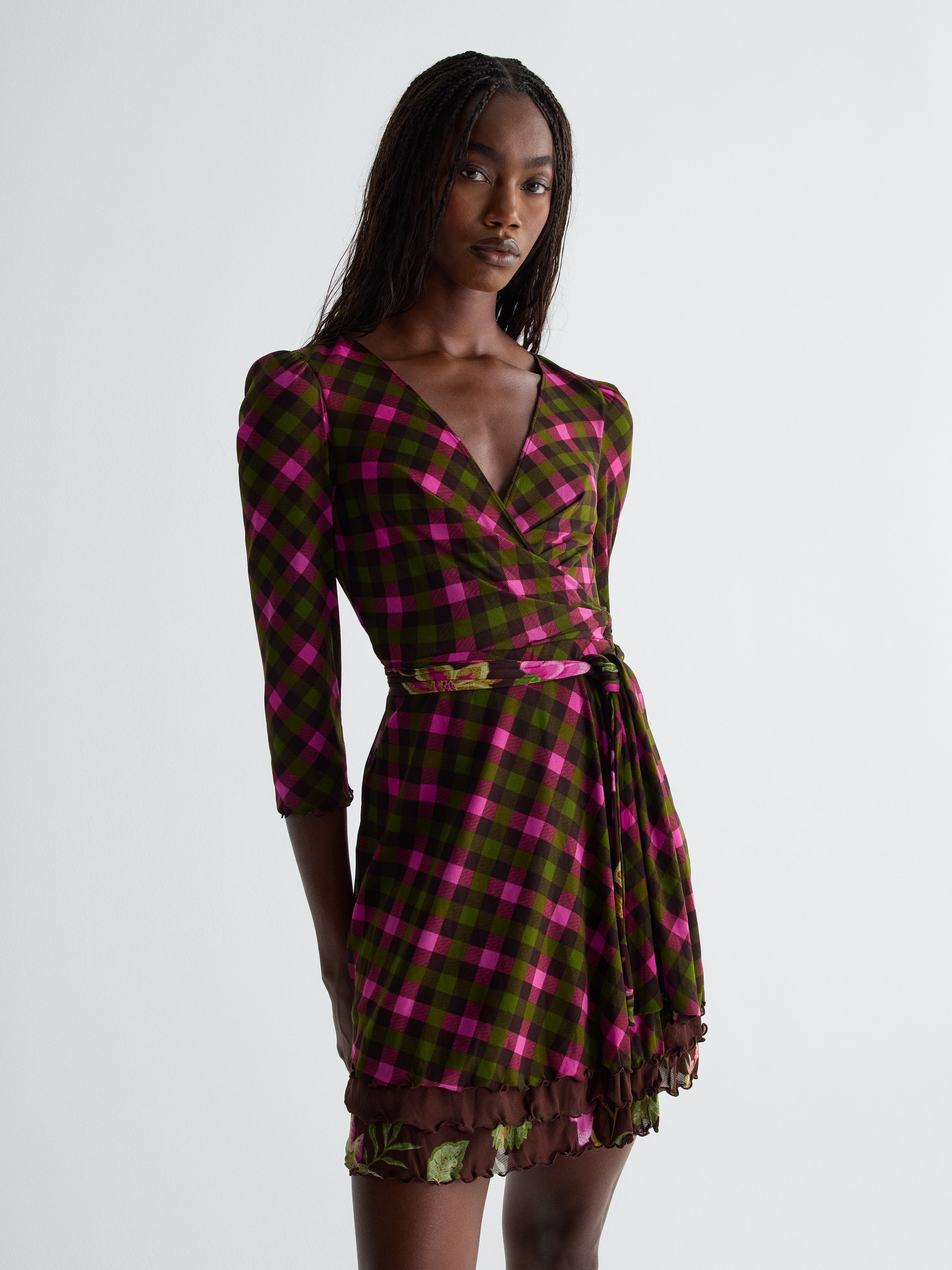 Maria Reversible Wrap Dress – Diane von Furstenberg