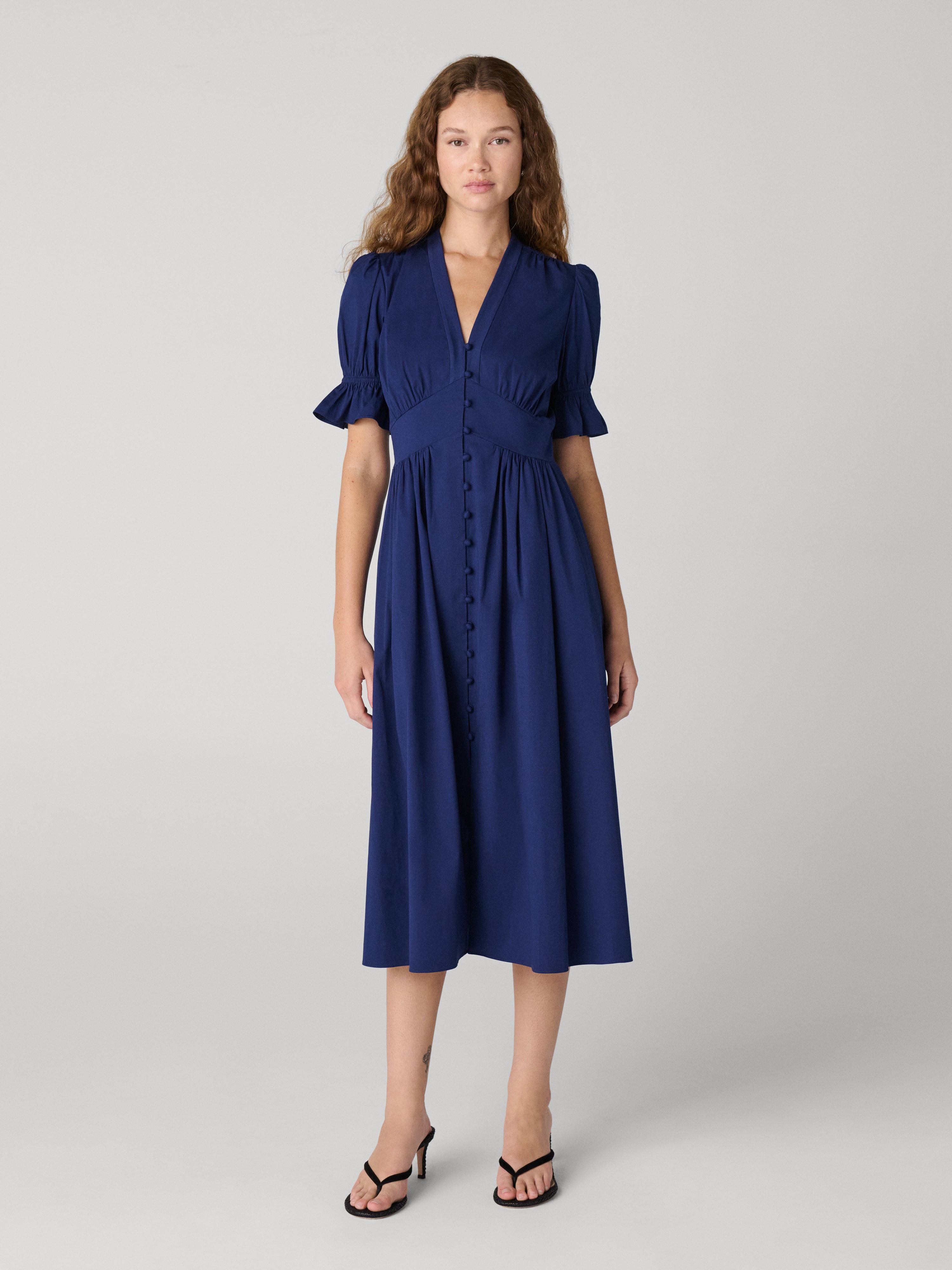 DIANE von FURSTENBERG ドレス ラップワンピース ネイビー Erica Dress – Diane von Furstenberg