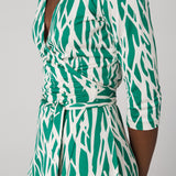 Julian Silk Jersey Wrap Dress