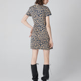 Julian Short Sleeve Wrap Dress