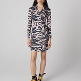 Jeanne Silk Jersey Wrap Dress