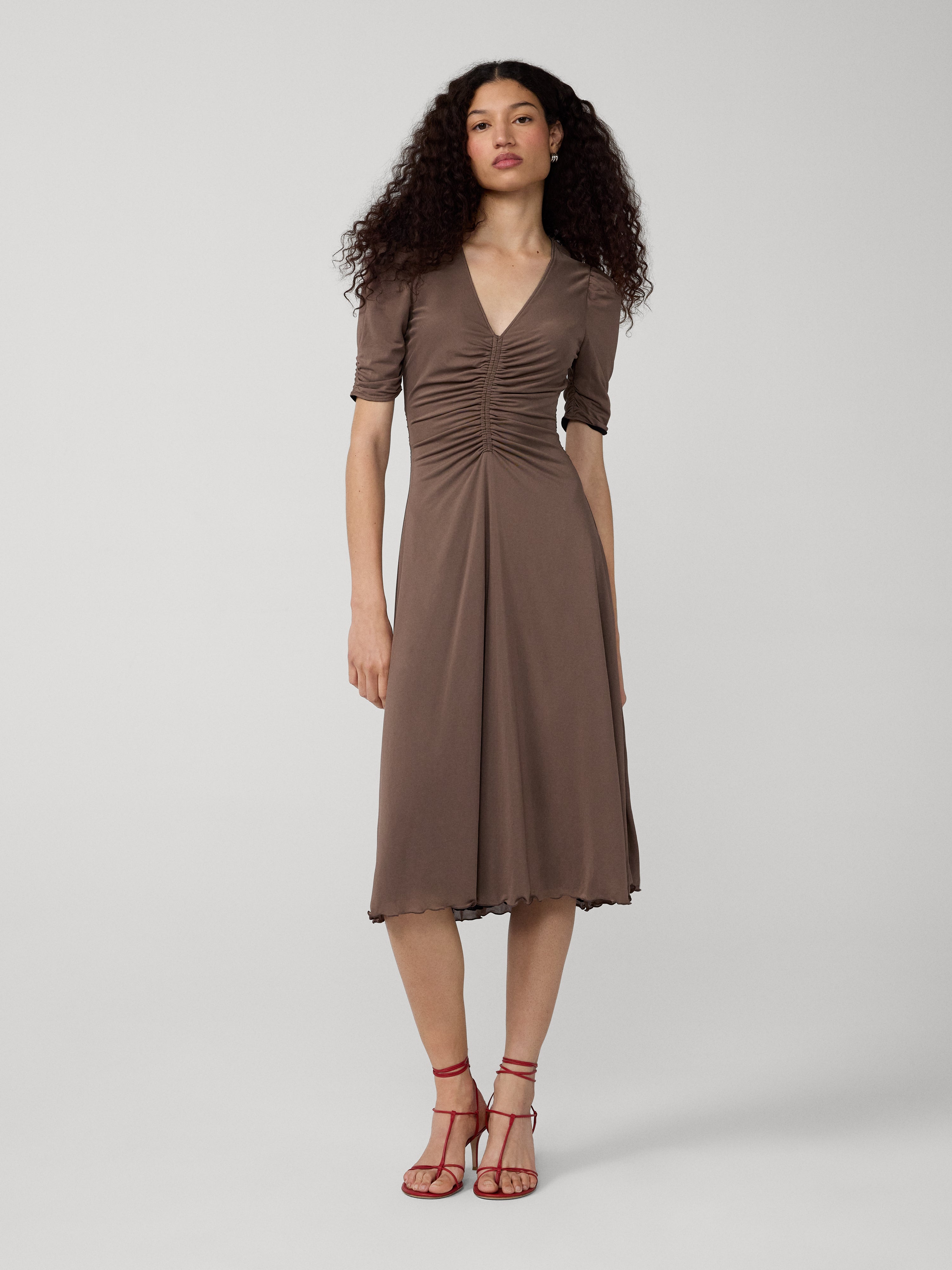 koren reversible mesh midi dress Koren Reversible Dress – Diane von Furstenberg