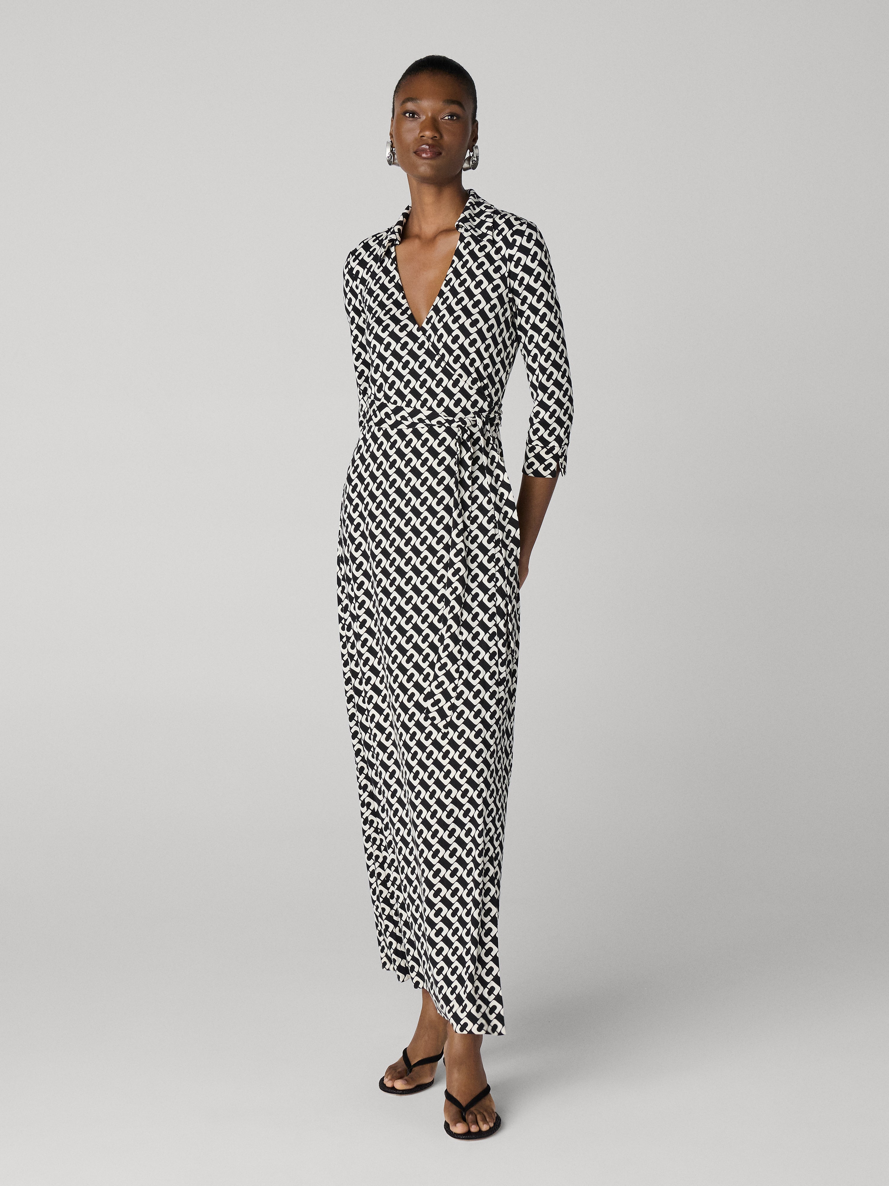 New Abigail Wrap Maxi Dress Diane von Furstenberg New Abigail Wrap Maxi Dress Diane von Furstenberg