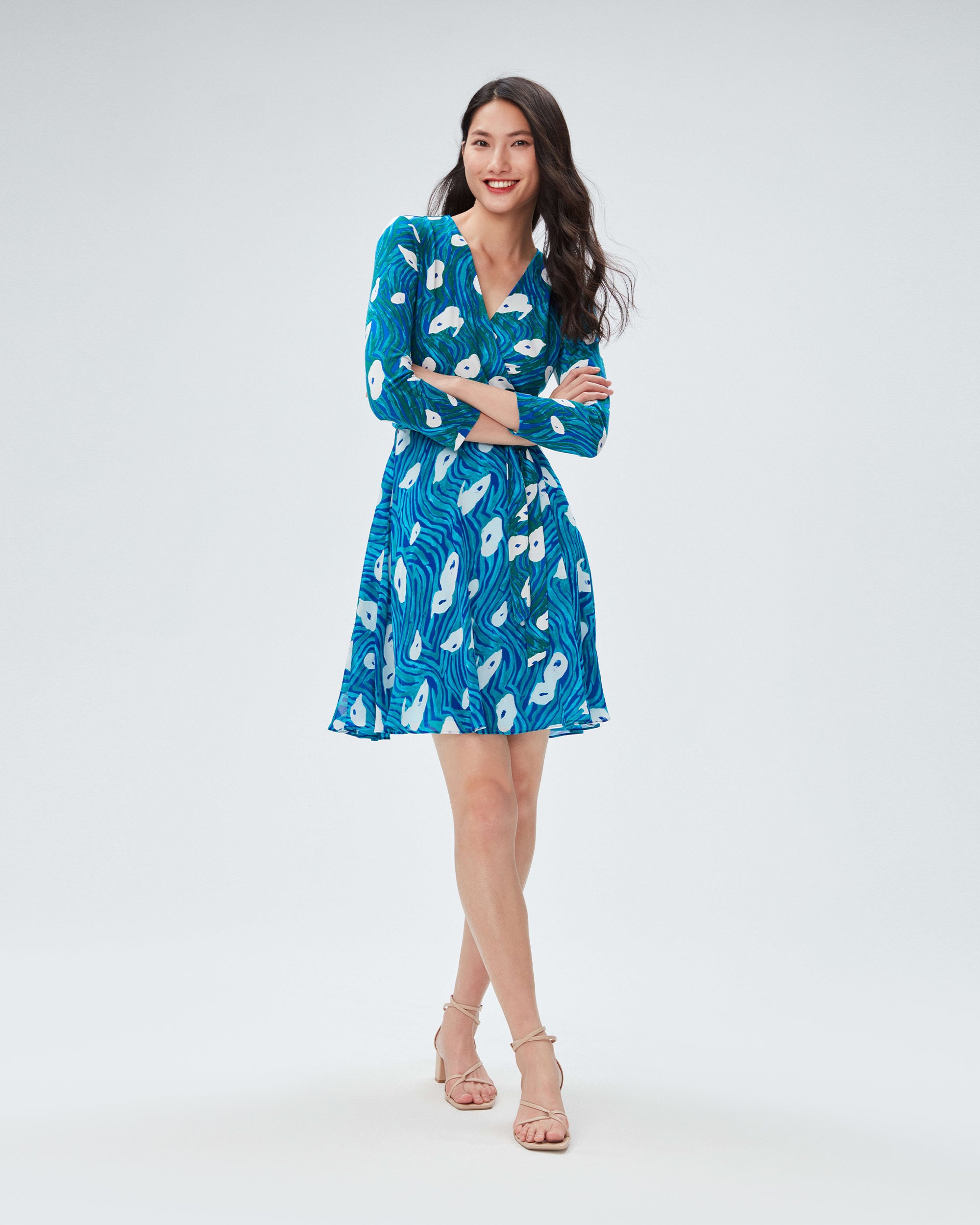 Irina Silk Jersey Wrap Dress – Diane von Furstenberg
