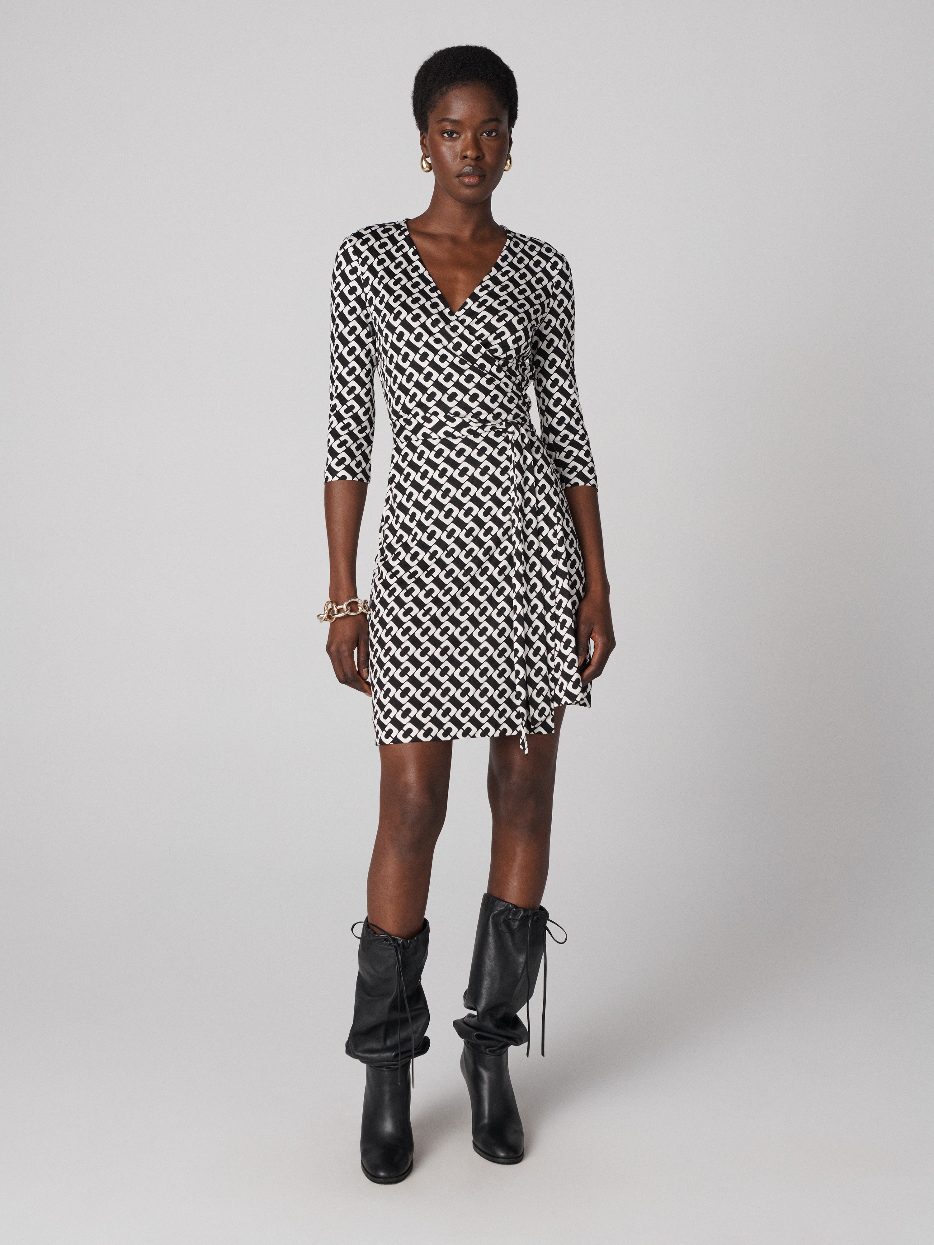 Julian Silk Jersey Wrap Dress Diane von Furstenberg Julian Silk Jersey Wrap Dress Diane von Furstenberg
