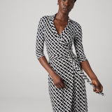 Abigail Silk Jersey Maxi Wrap Dress