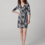 Jeanne Silk Jersey Wrap Dress
