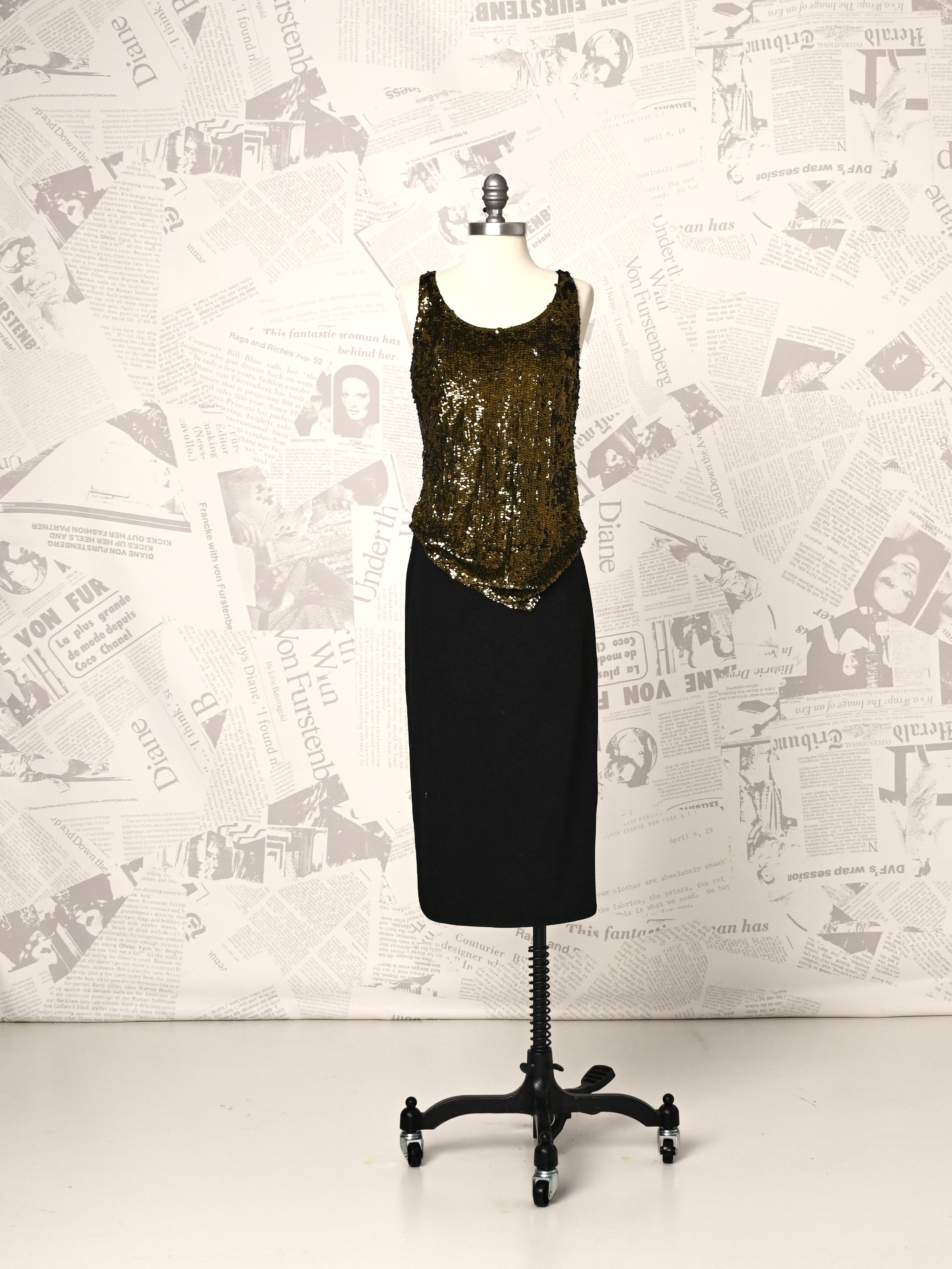 diane von furstenberg gold sequin dress Diane Von Furstenberg | Dresses | Diane Von Furstenberg Pauletta Gold Sequin Dress