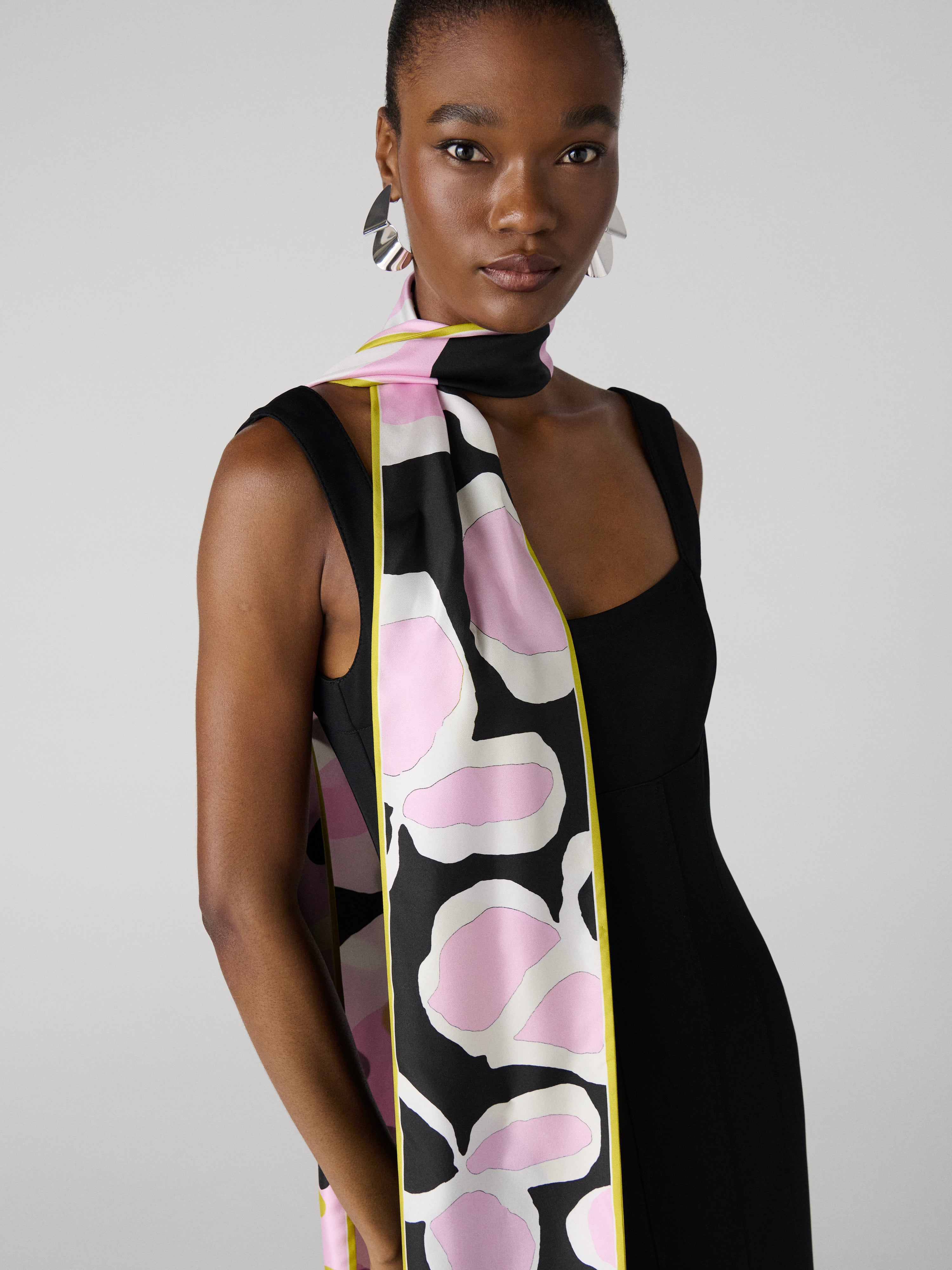 新品DIANE von FURSTENBERG シルクラップドレス 10 幾何学 Tie Scarf – Diane von Furstenberg