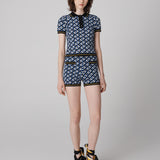 Venus Knit Jacquard Shorts