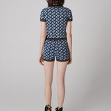 Venus Knit Jacquard Shorts