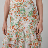 Thea Silk Chiffon Skirt