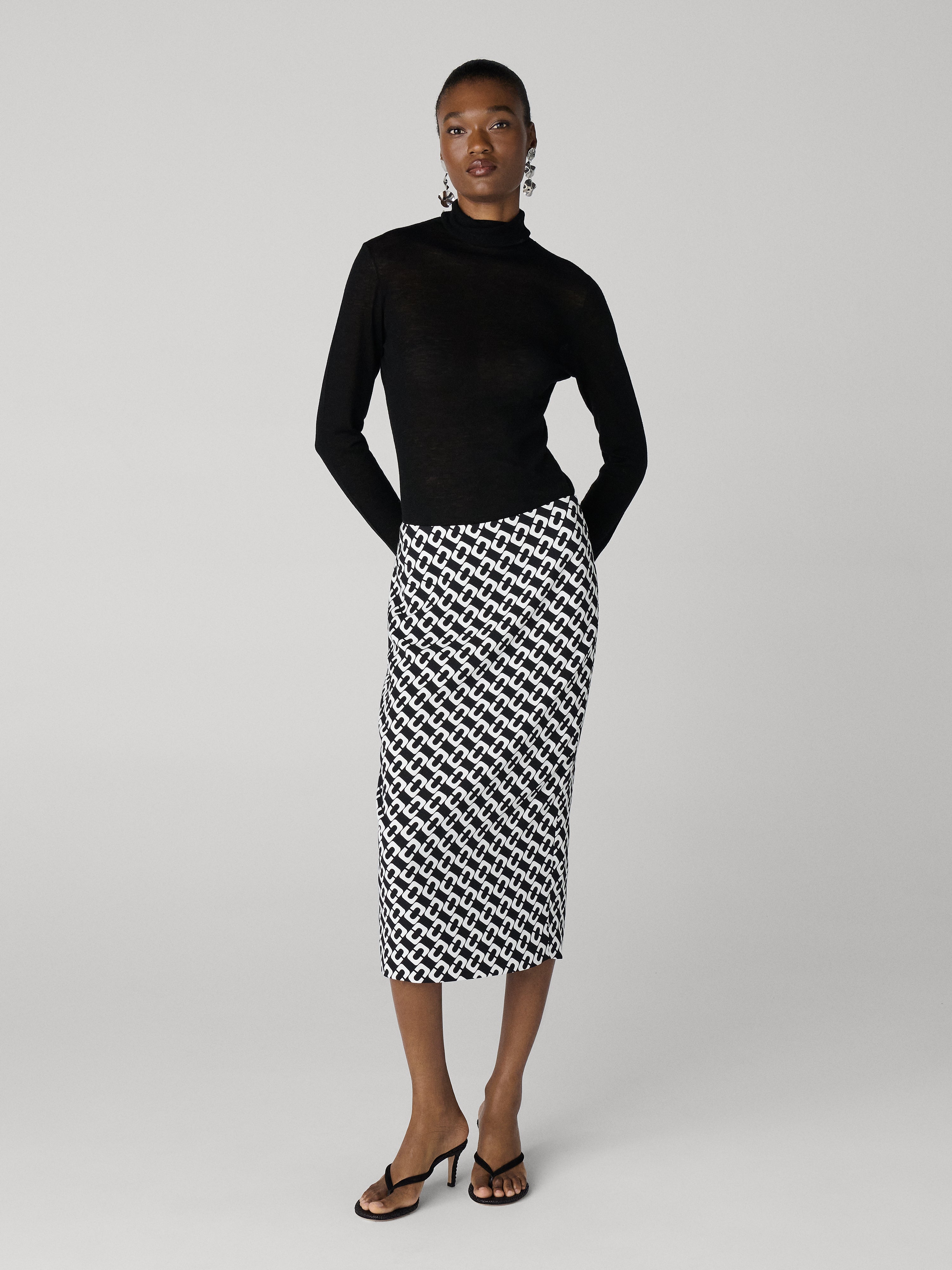 DIANE VON FURSTENBERG ブラックラップカーディガン Perfect Click Tank – Diane von Furstenberg