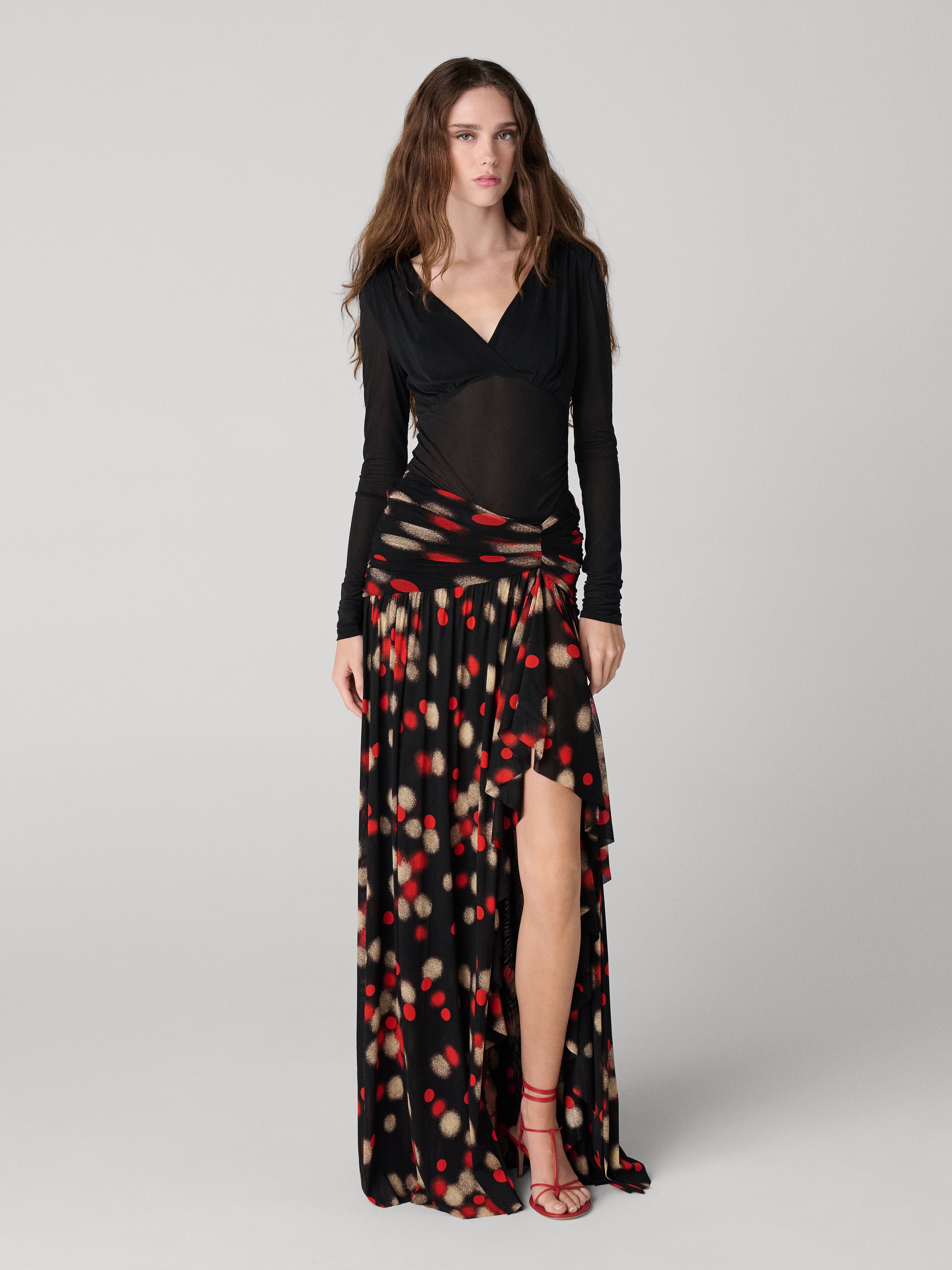 DIANE VON FURSTENBERG ブラックラップカーディガン Ballerina Wrap Top – Diane von Furstenberg