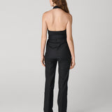 Alyssa Halter Wrap Top