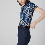 Serena Knit Jacquard Top