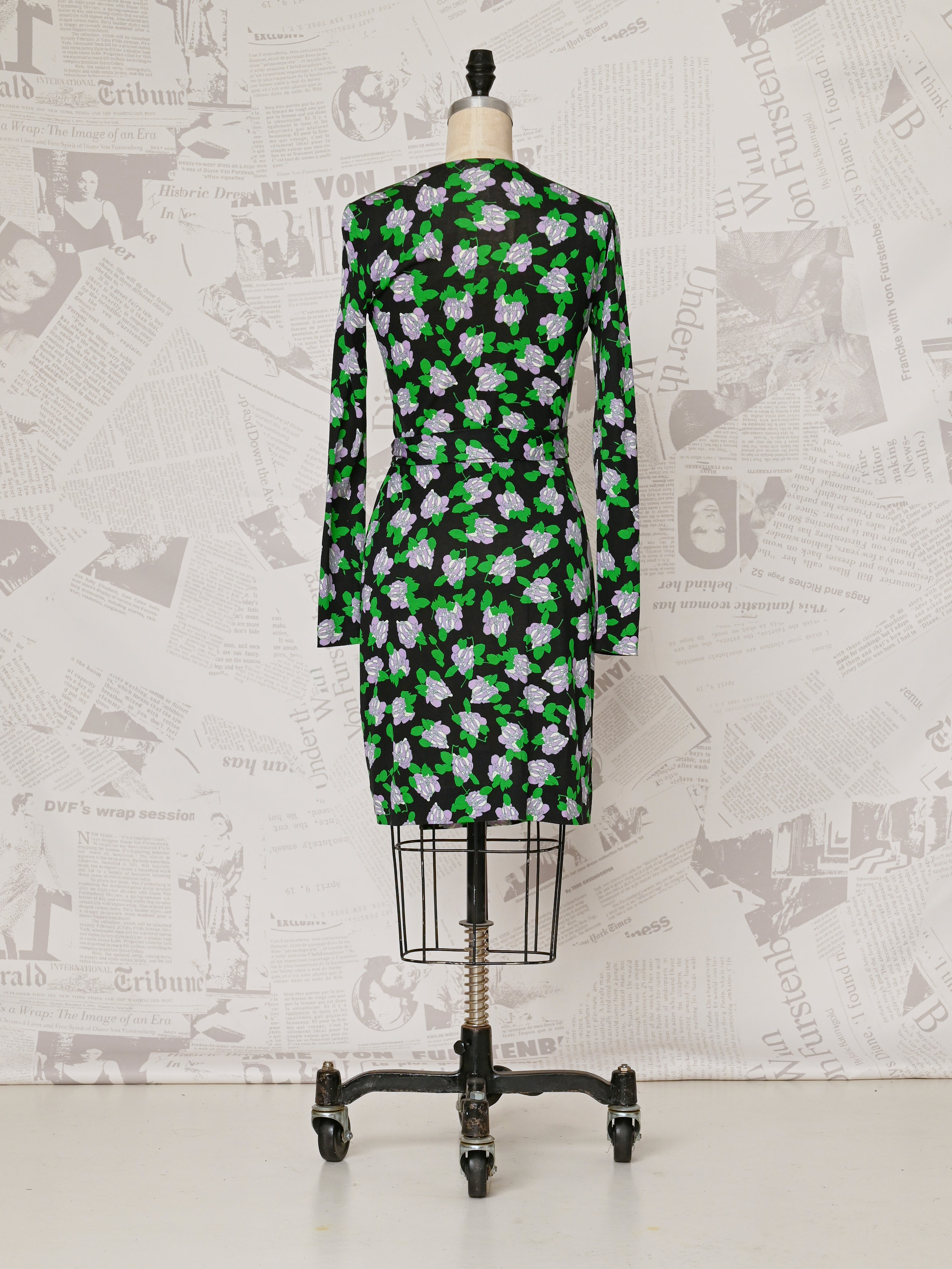 Julian Floral Wrap Dress - DVF Vintage  Diane von Furstenberg
