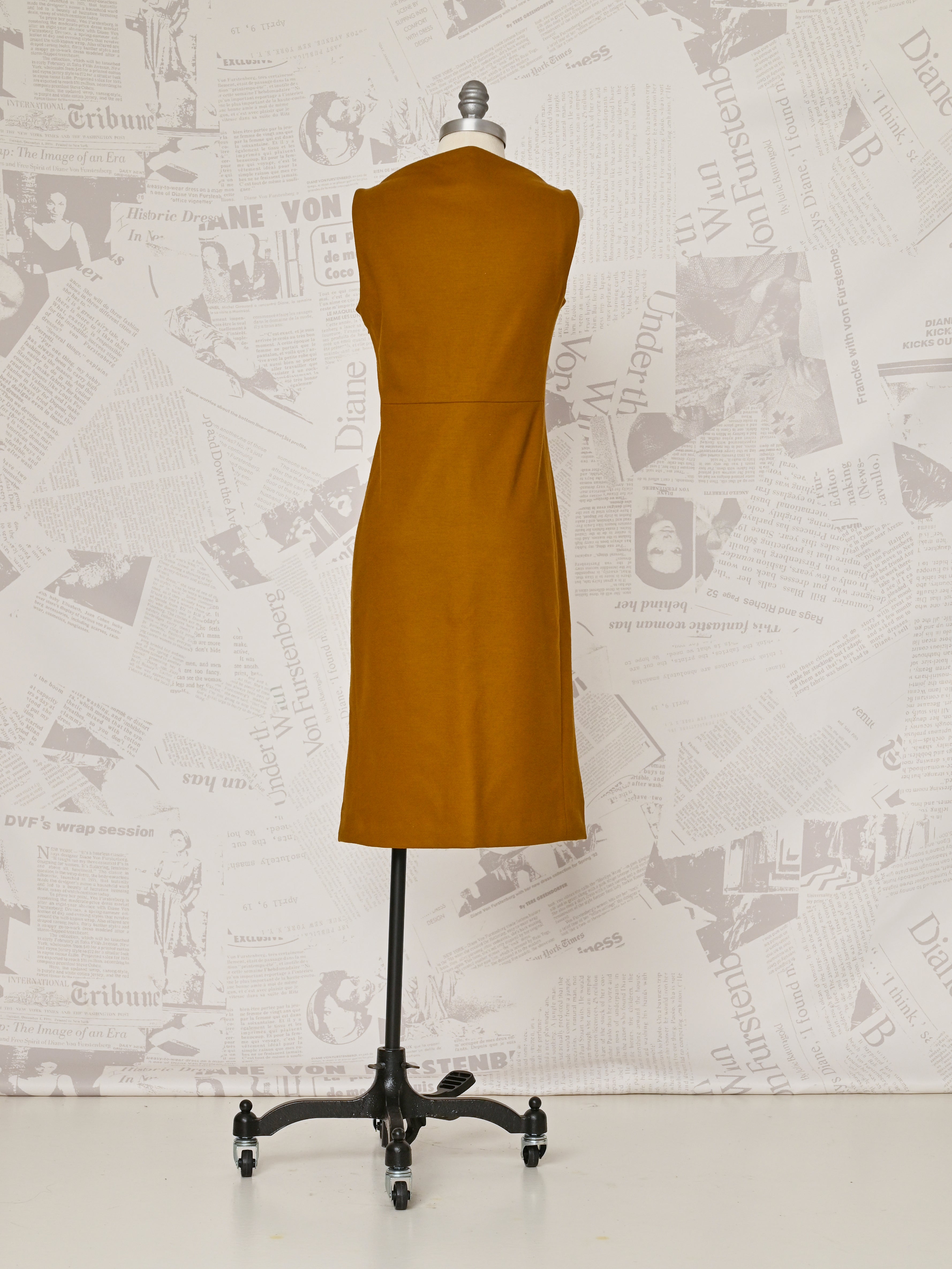 Margaret Wool Dress - DVF Vintage – Diane von Furstenberg