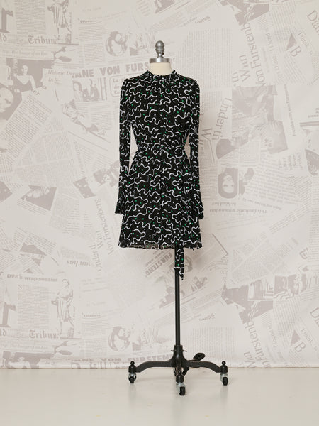 Woodley Chiffon Mini Dress – Diane von Furstenberg