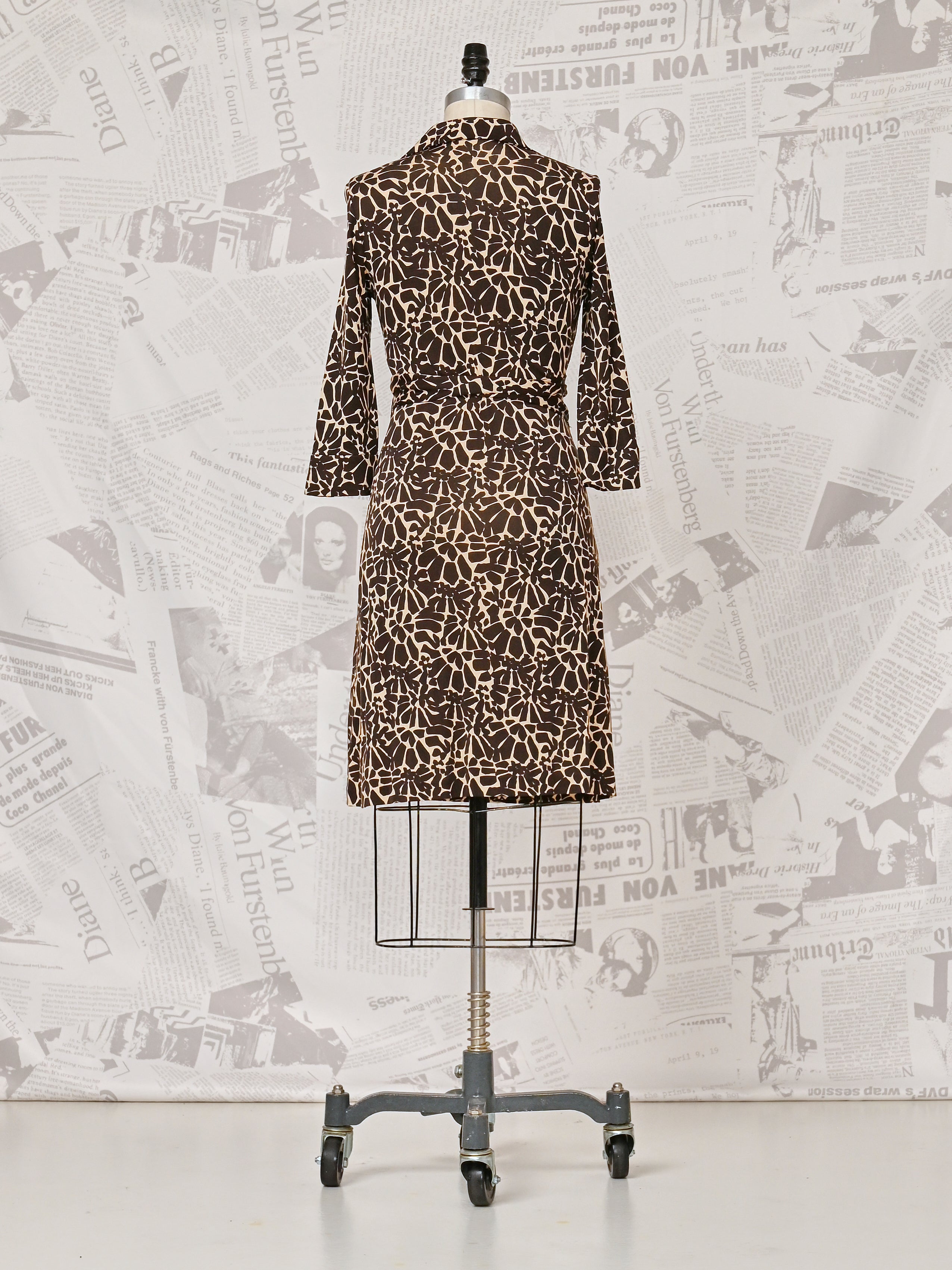 Justin Wrap Dress - DVF Vintage – Diane von Furstenberg