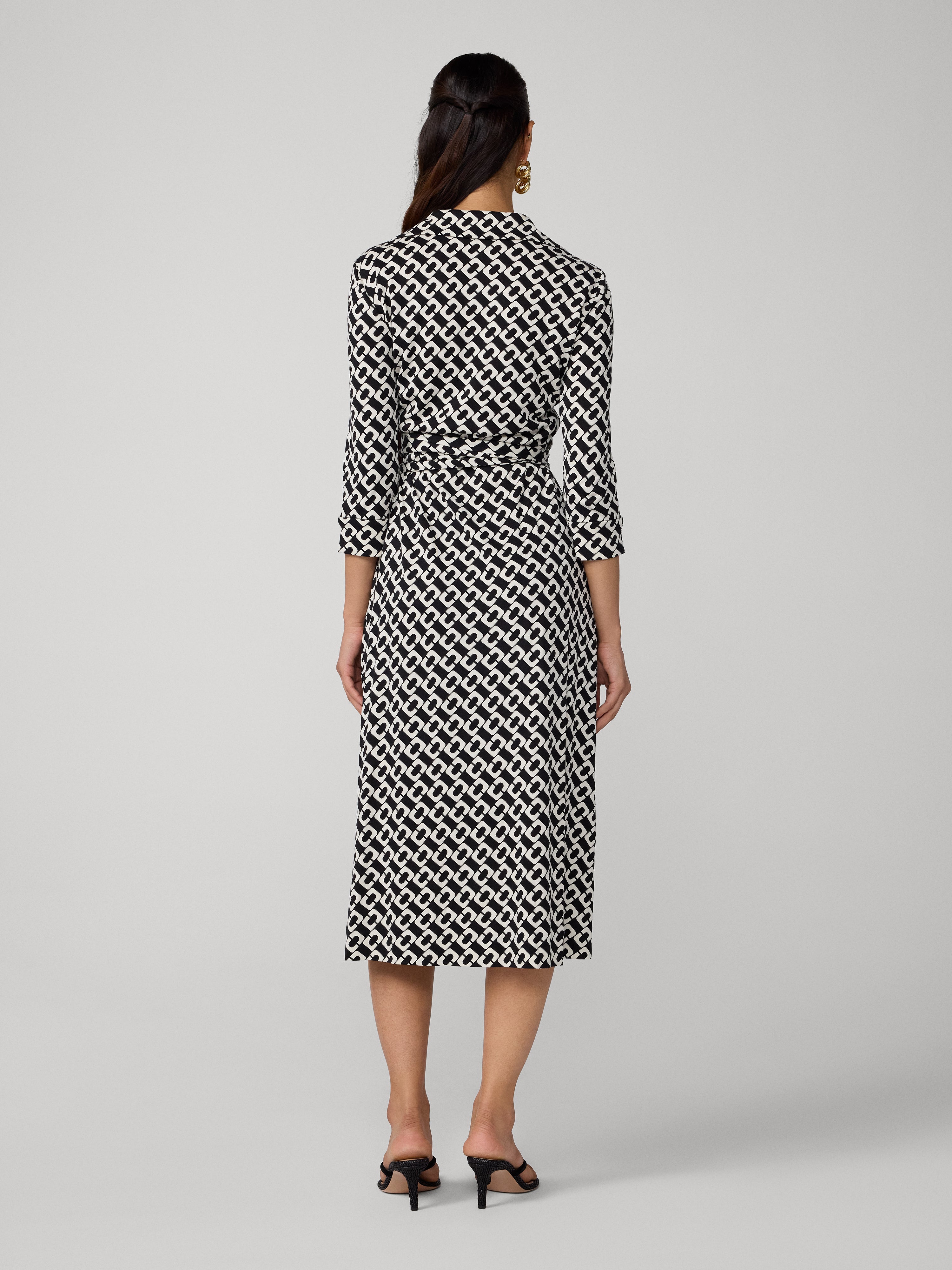 Abigail Silk Jersey Midi Wrap Dress Diane von Furstenberg Abigail Silk Jersey Midi Wrap Dress Diane von Furstenberg