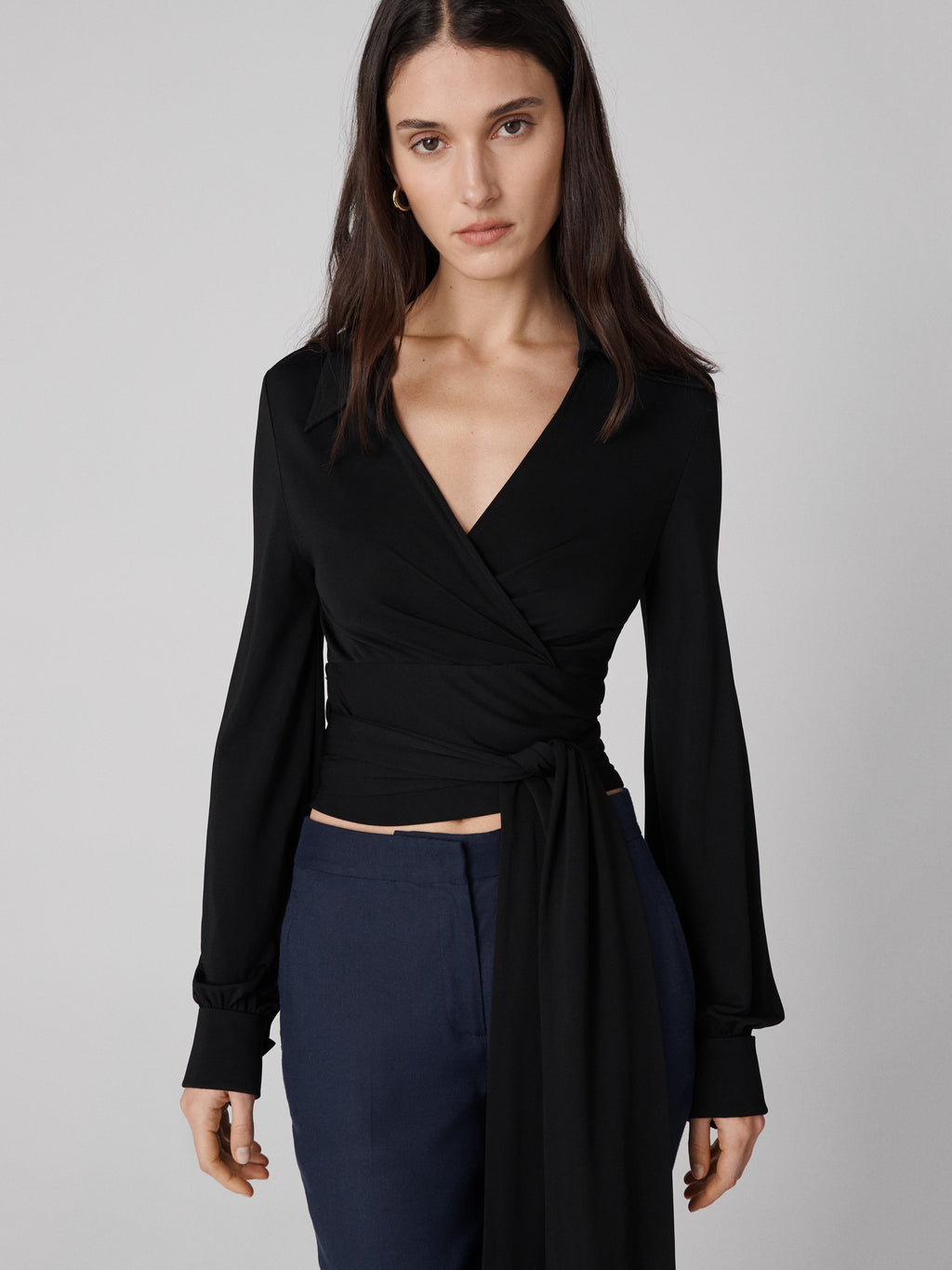 DVF Perfect Wrap Top