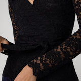 Perfect Wrap Lace Top