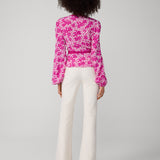 Flora Wrap Top