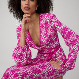 Flora Wrap Top