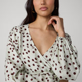 Phoebe Wrap Top