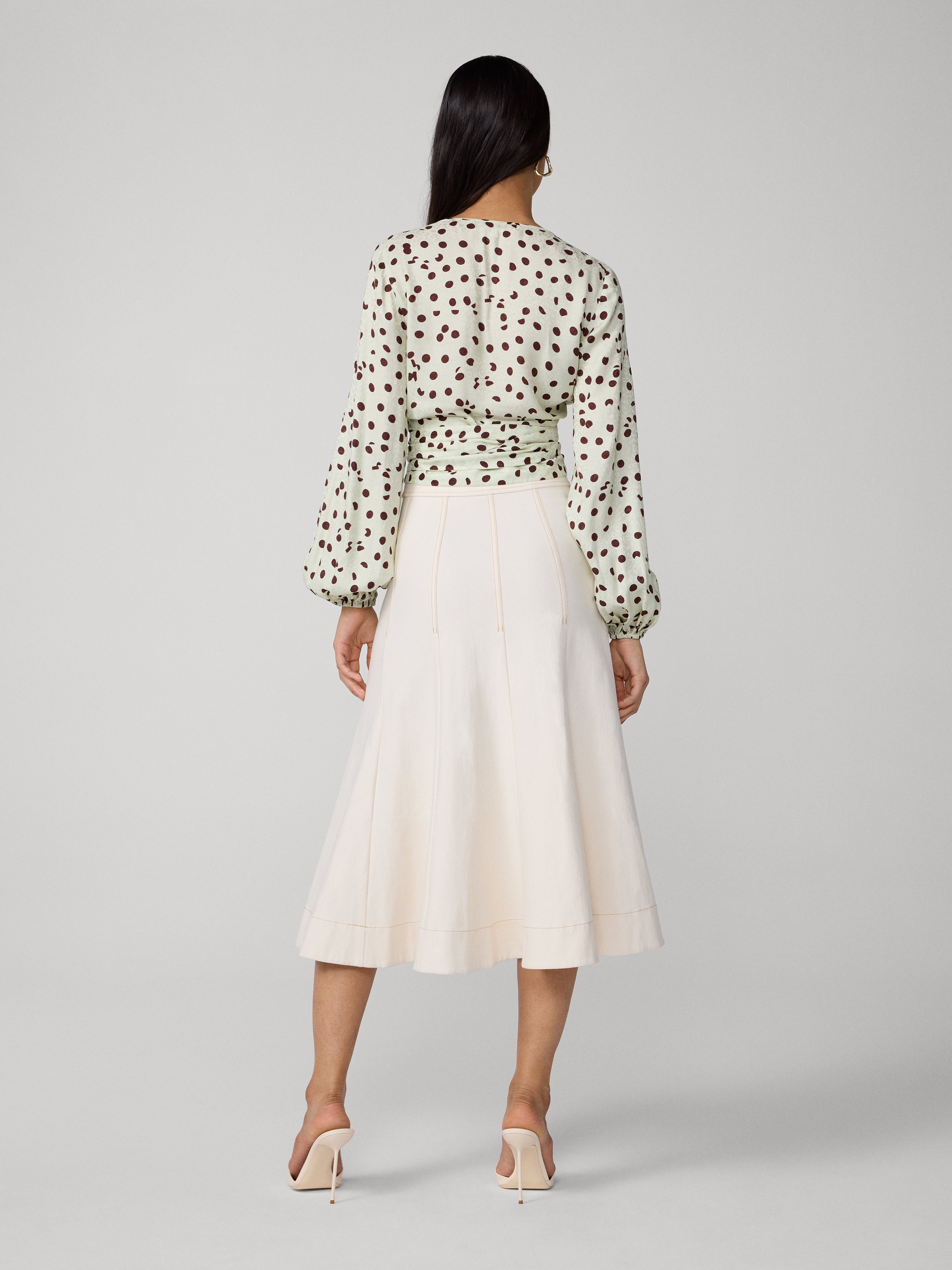 Phoebe Wrap Top – Diane von Furstenberg