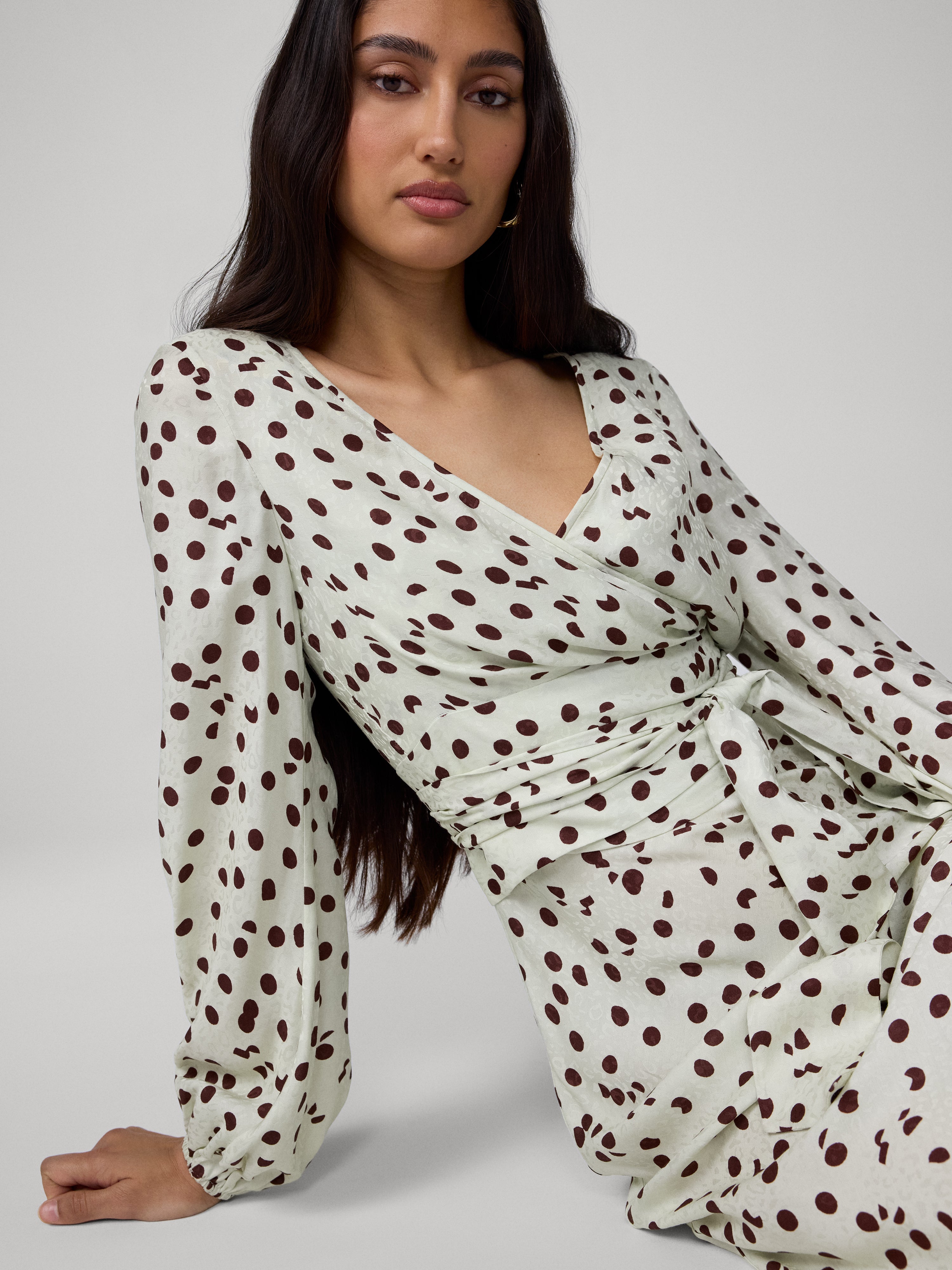 Phoebe Wrap Top – Diane von Furstenberg