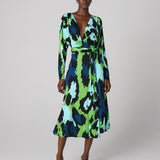 Amara Matte Jersey Wrap Dress