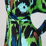 Amara Matte Jersey Wrap Dress