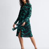 Diane Jersey Shirt Dress