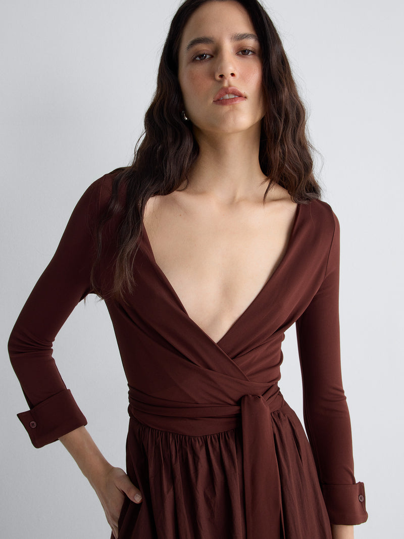 Ballerina Wrap Dress