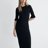 Portia Knit Dress in Black, alternate pose