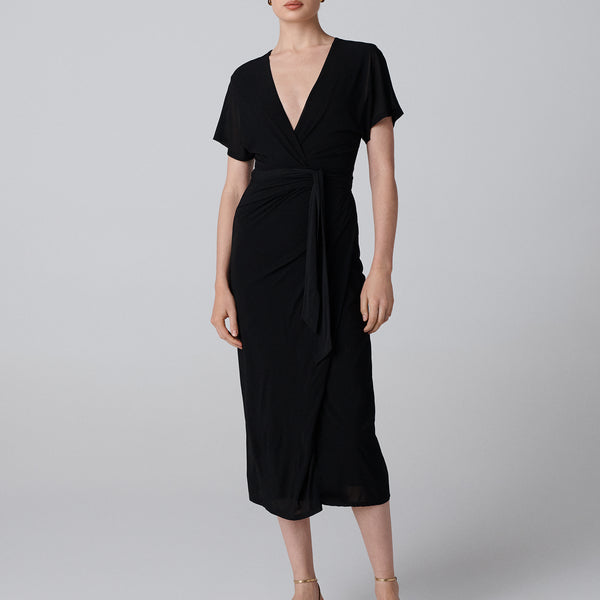 DIANE von FURSTENBERG::ワンピース:XS[RESALE] Wrap Dress DVF Diane Von Furstenberg Knee Length Size-(XS