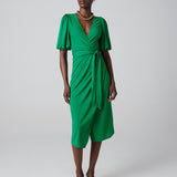Paisley Wrap Dress