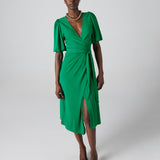 Paisley Wrap Dress