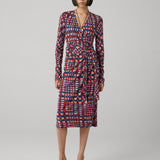 Paisley Long Sleeve Dress