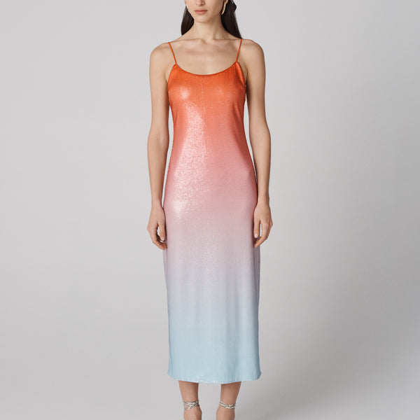DIANE von FURSTENBERG - 新品✨DVF✨ラベンダーカラー ノースリーブトップス ペムラムデザイン Alessa Ombre Dress – Diane von Furstenberg